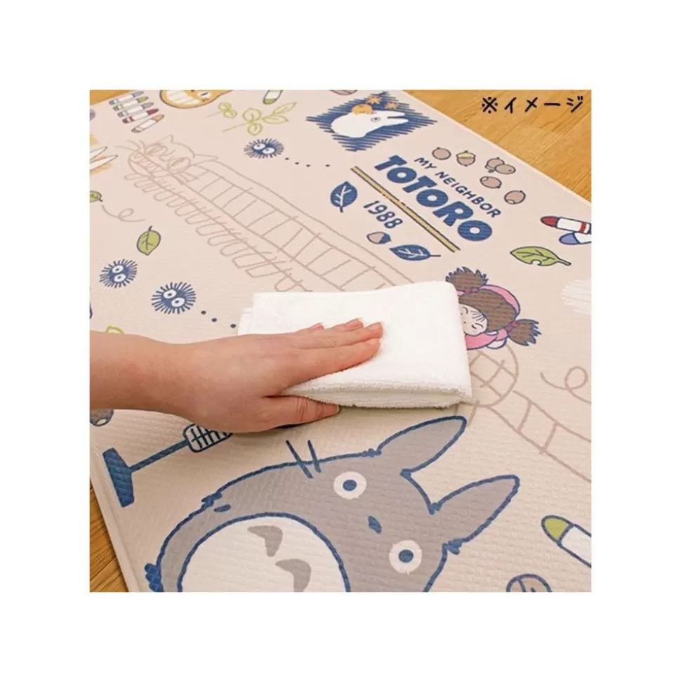 Maison Ghibli Plastic Long Play Mat Totoro, Drawing 45X120Cm(Beige)- My Neighbor To- Carpet