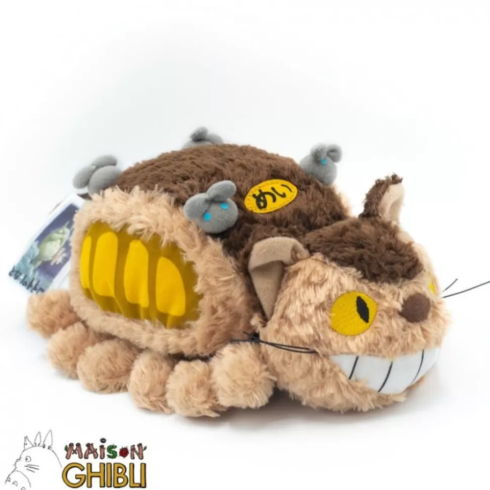 Maison Ghibli Plush Catbus Fluffy M - My Neighbor Totoro- Fluffy Plush