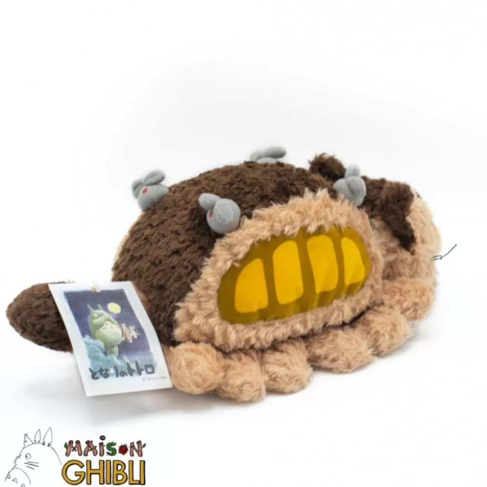 Maison Ghibli Plush Catbus Fluffy M - My Neighbor Totoro- Fluffy Plush