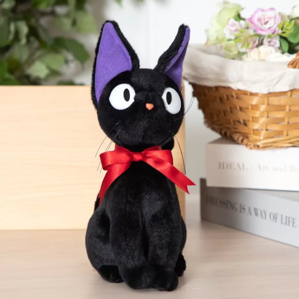 Maison Ghibli Plush Jiji Sitting M - Kiki'S Delivery Service- Classic Plush