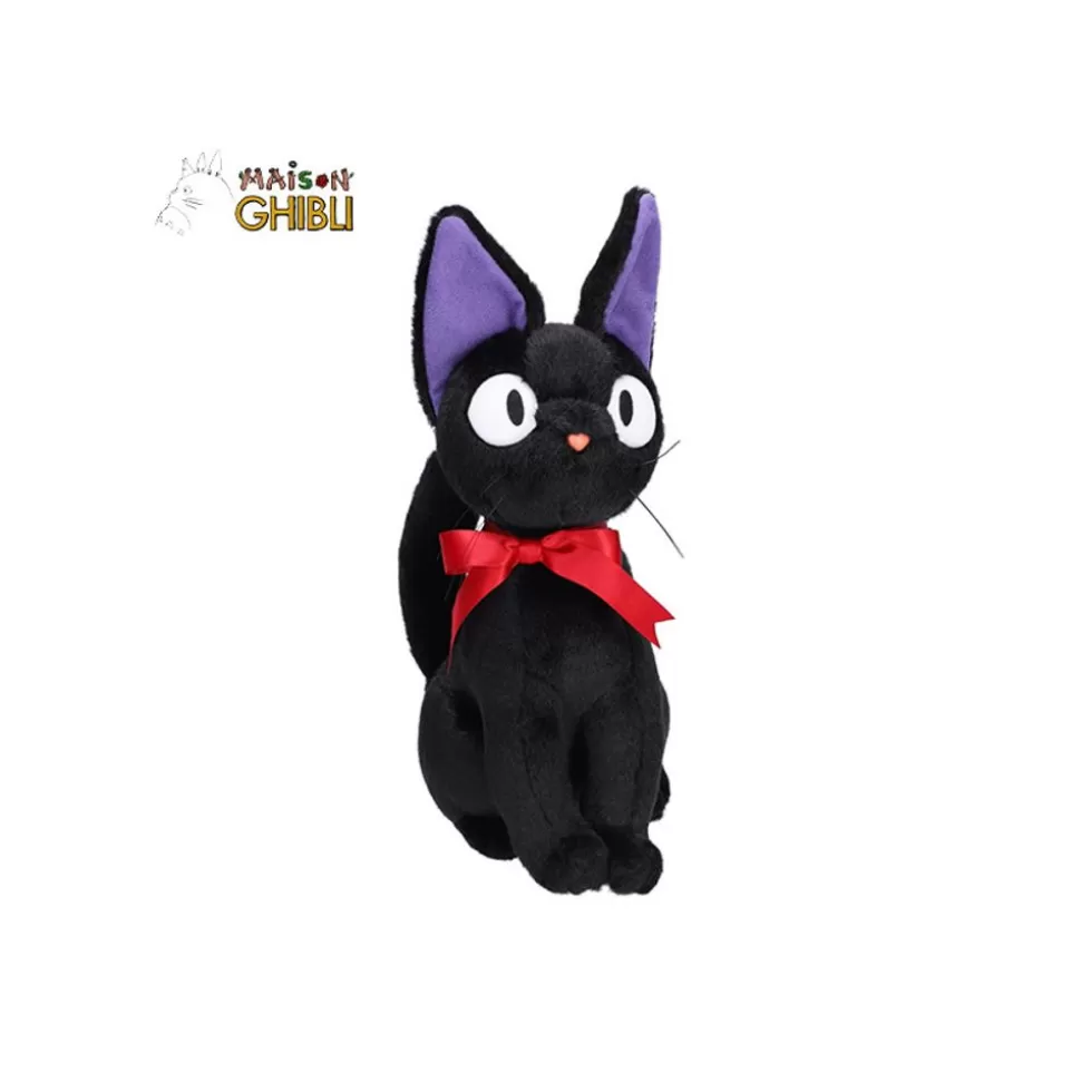 Maison Ghibli Plush Jiji Sitting M - Kiki'S Delivery Service- Classic Plush