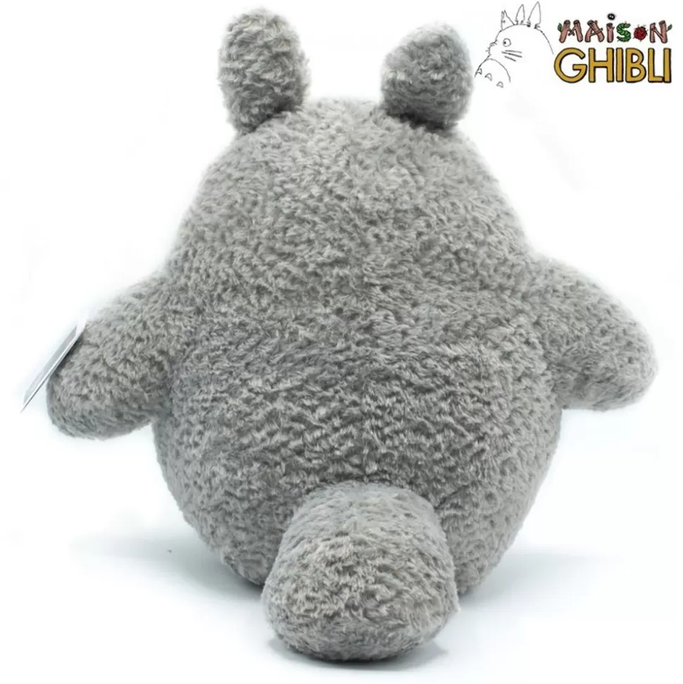 Maison Ghibli Plush Totoro Grey Fluffy Big - My Neighbor Totoro- Fluffy Plush