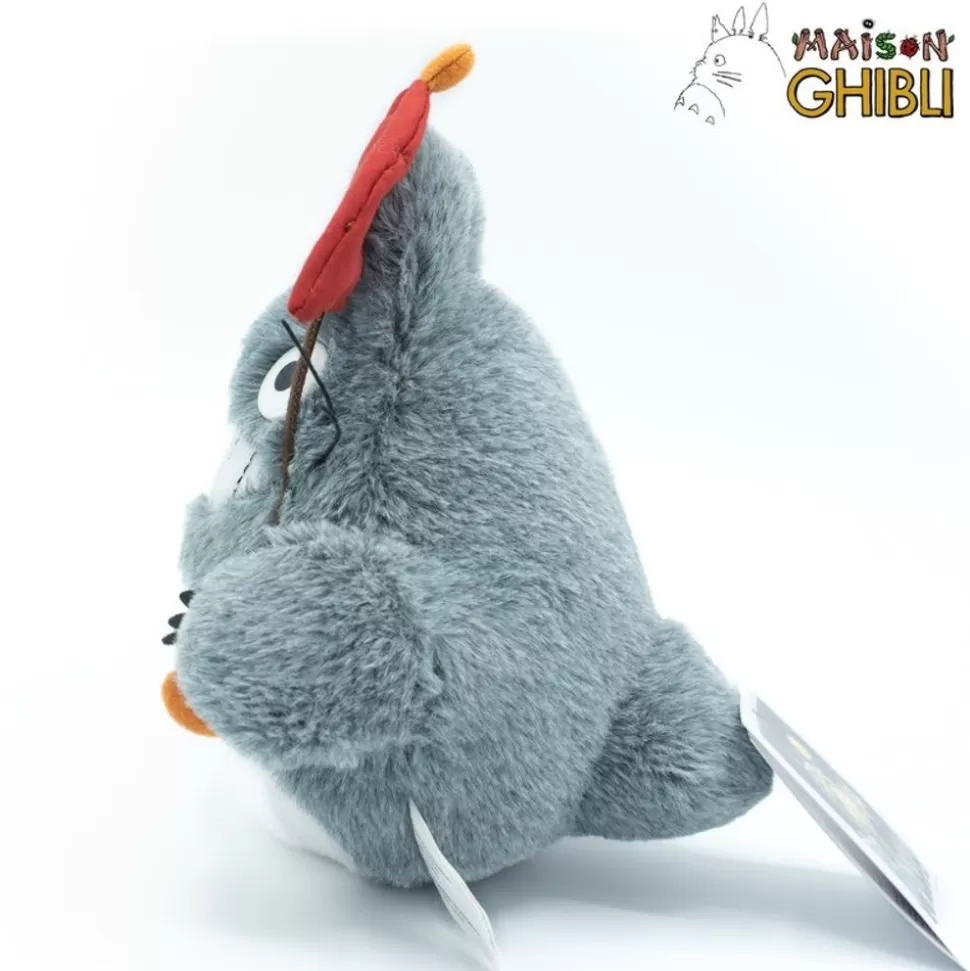 Maison Ghibli Plush Totoro With Red Umbrella - My Neighbor Totoro- Classic Plush