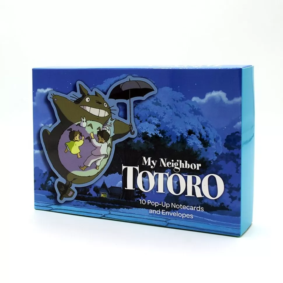 Maison Ghibli Pop-Up Notecards Set - My Neighbor Totoro- Postcards And Letter Papers