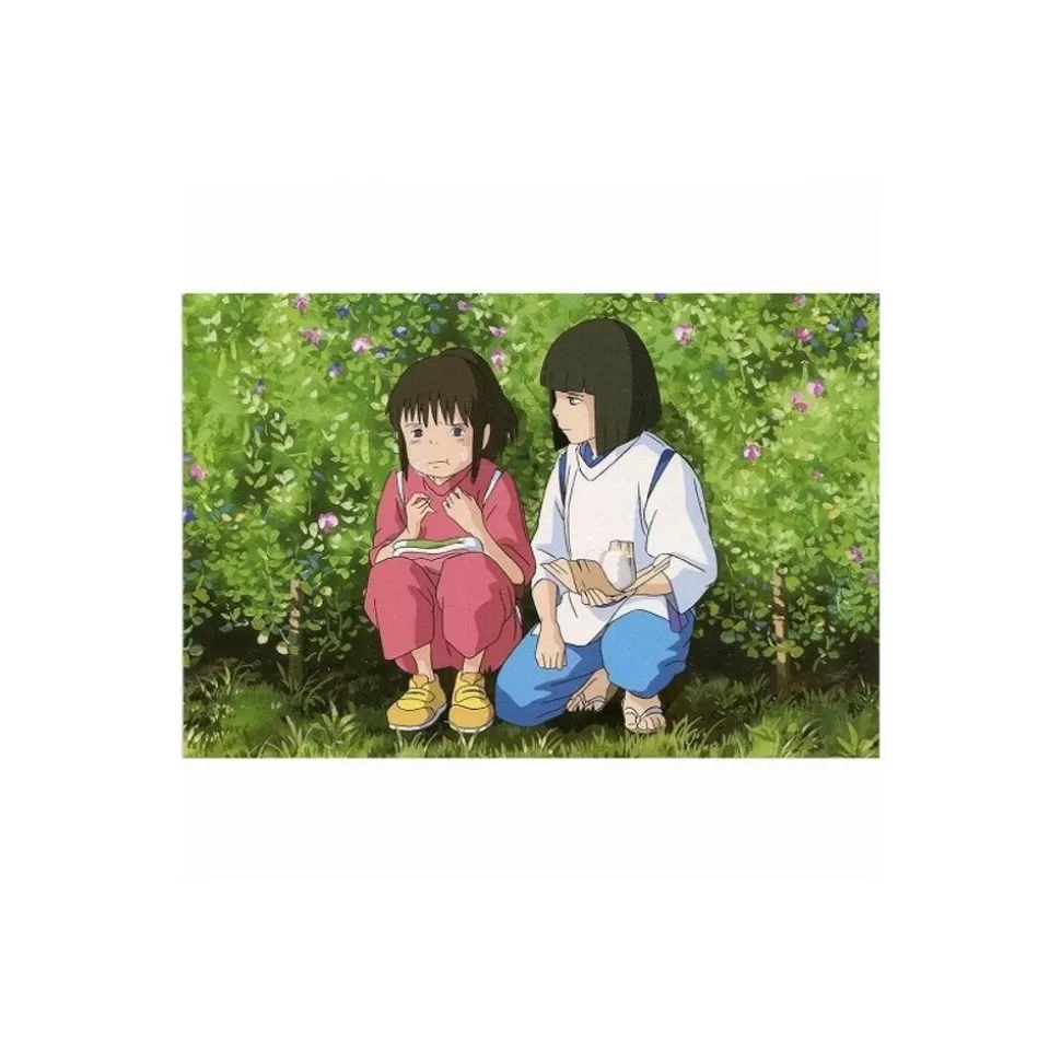 Maison Ghibli Postcard Chihiro & Haku Onigiri - Spirited Away- Postcards And Letter Papers