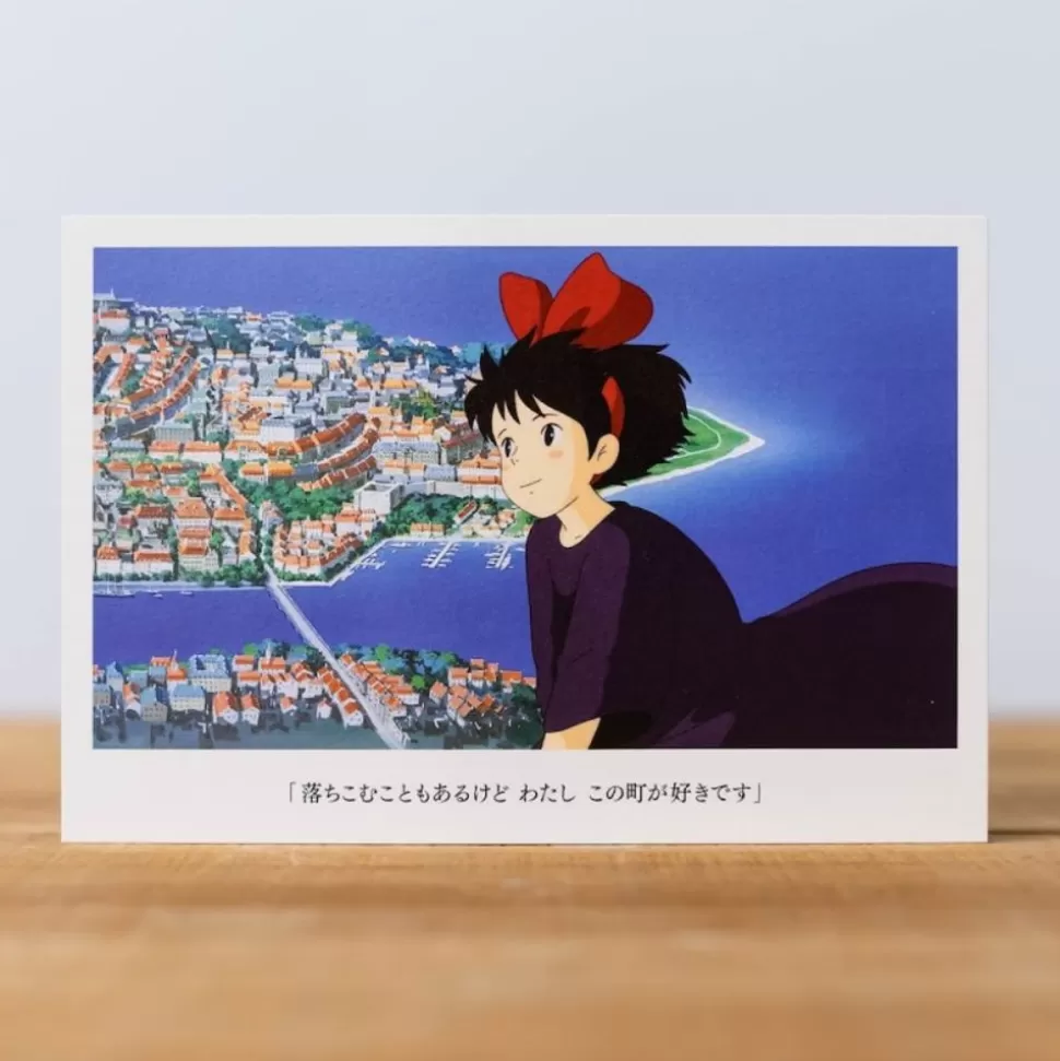 Maison Ghibli Postcard Kiki - Kiki'S Delivery Service- Postcards And Letter Papers