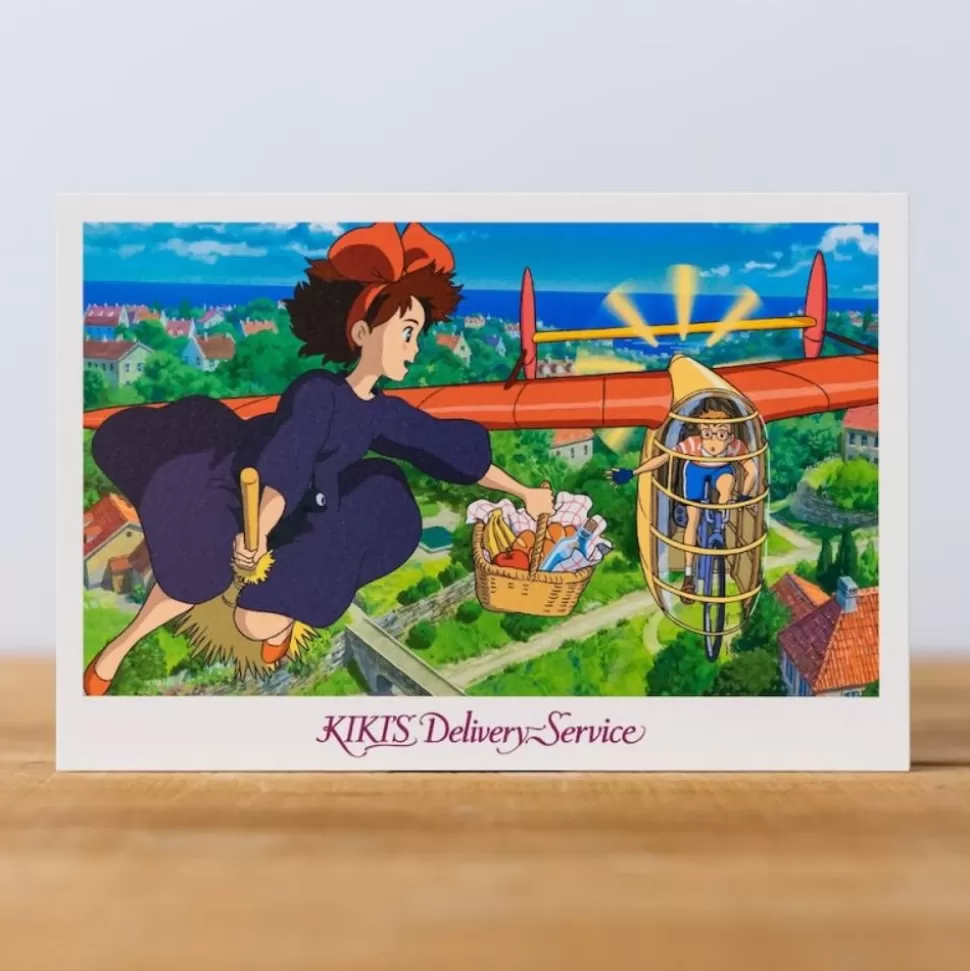 Maison Ghibli Postcard Kiki'S Delivery Service - Kiki'S Delivery Service- Postcards And Letter Papers