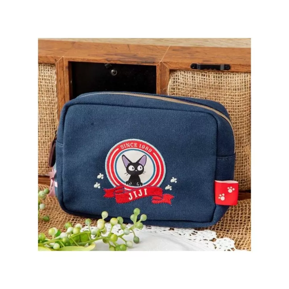 Maison Ghibli Pouch Dark Blue Jiji - Kiki'S Delivery Service- Accessories