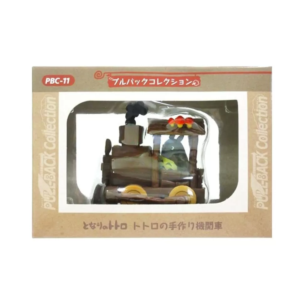 Maison Ghibli Pull Back Handmade Locomotive Totoro - My Neighbor Totoro- Toys