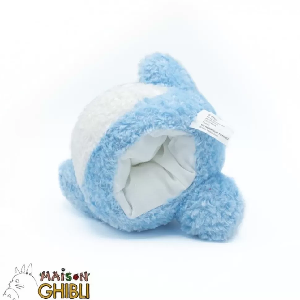 Maison Ghibli Puppet Plush Blue Totoro - My Neighbor Totoro- Fluffy Plush