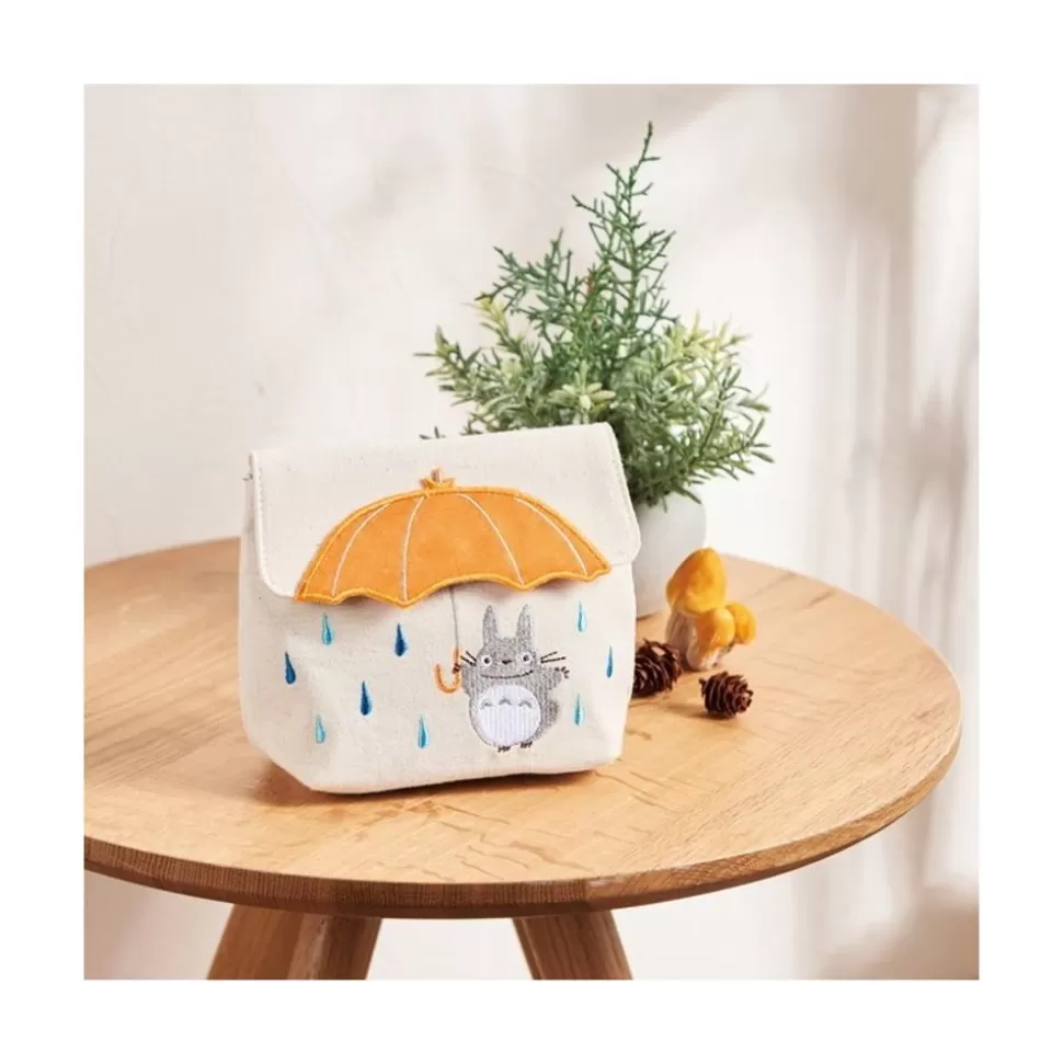 Maison Ghibli Purse Totoro Orange Umbrella - My Neighbor Totoro- Bags