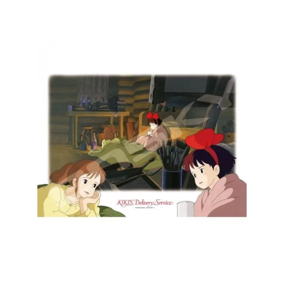 Maison Ghibli Puzzle 500P Kiki And Ursula At Ursula'S Hut - Kiki'S Delivery Service- Jigsaw Puzzle