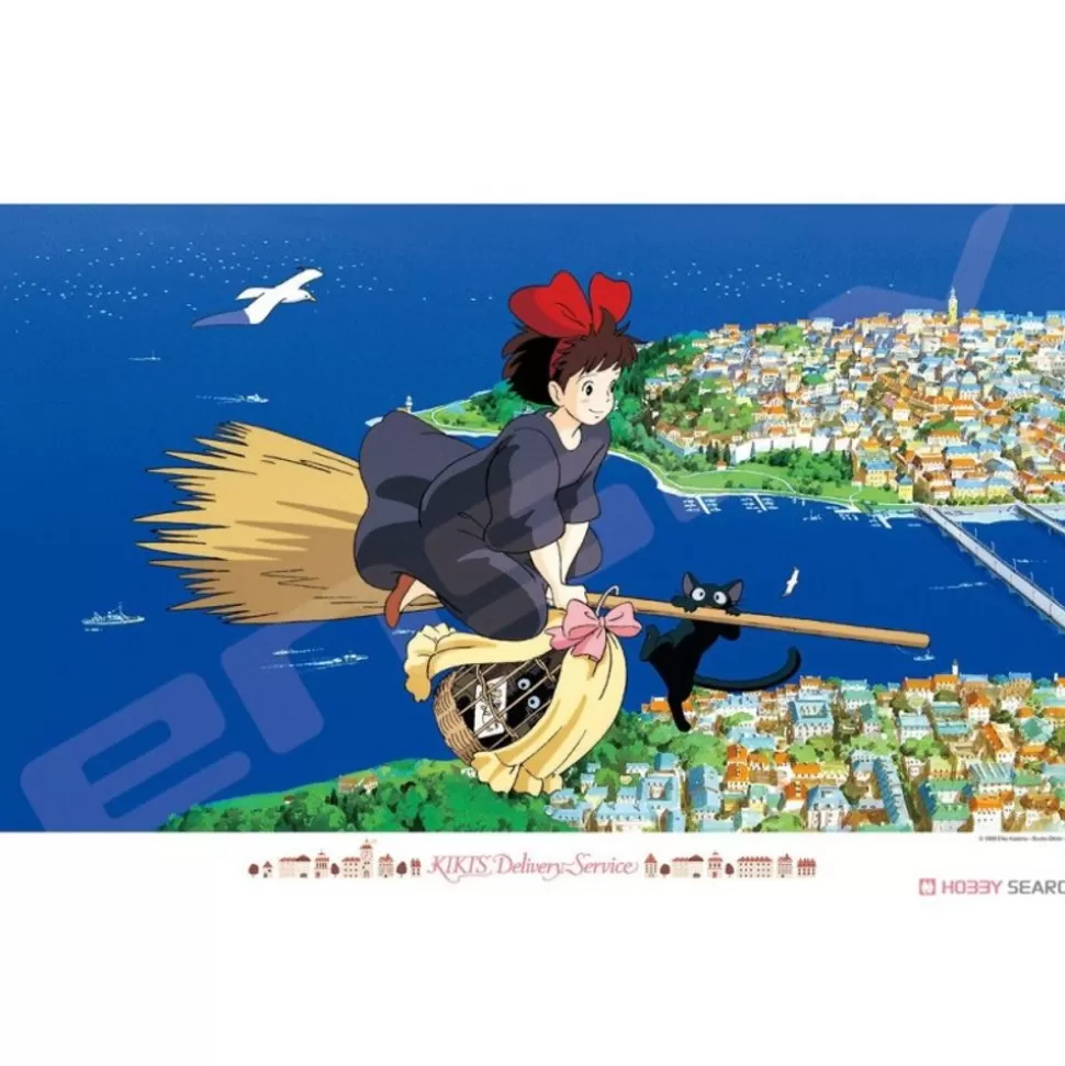 Maison Ghibli Puzzle 1000P Kiki In The Sky - Kiki'S Delivery Service- Jigsaw Puzzle