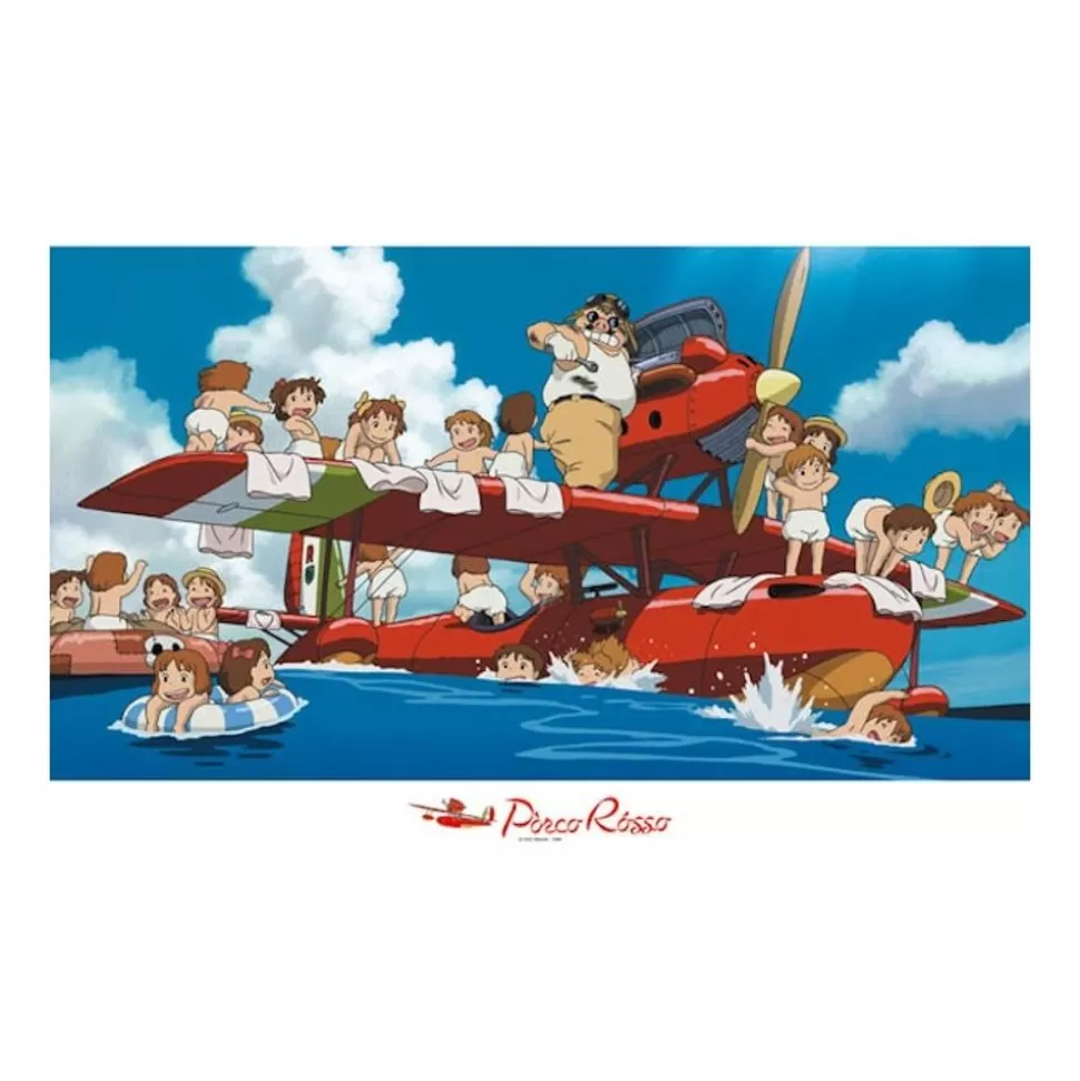 Maison Ghibli Puzzle 1000P Sea Rescue - Porco Rosso- Jigsaw Puzzle