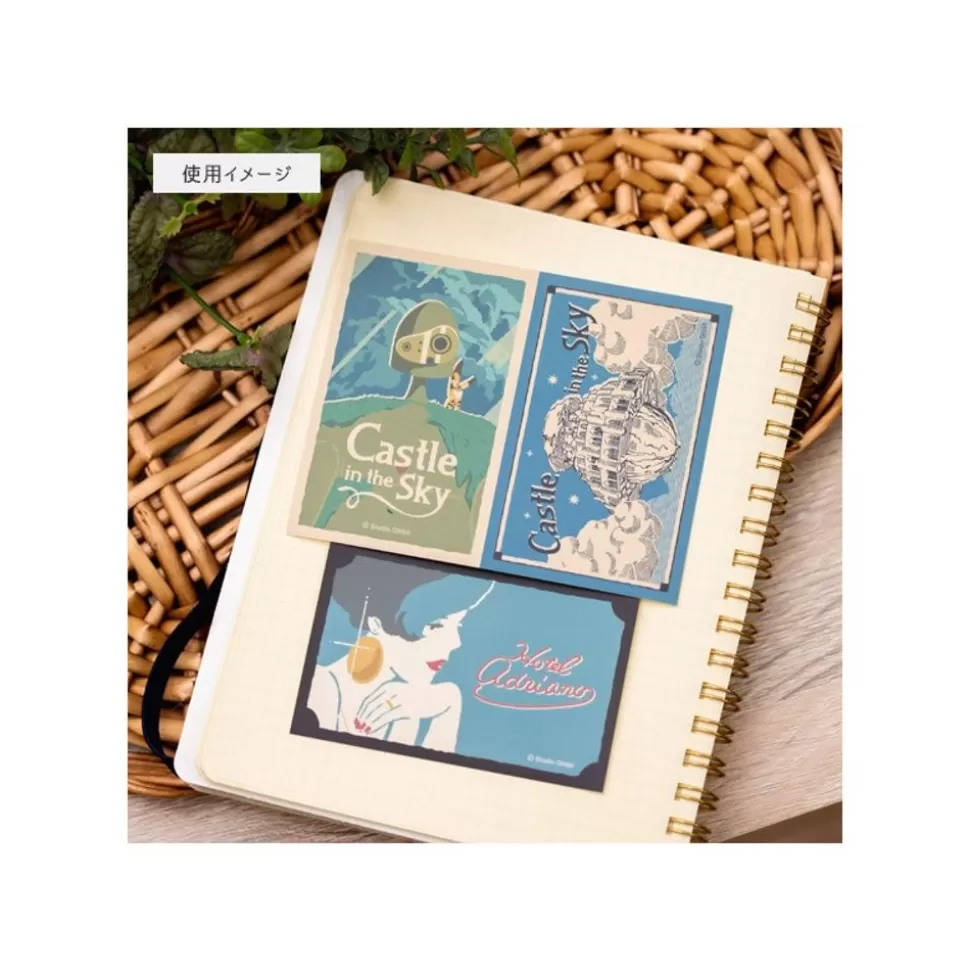 Maison Ghibli Retro Stickers Catbus & Flying Totoro - My Neighbor Totoro- Small Equipment
