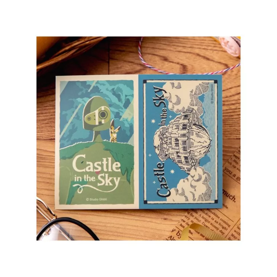 Maison Ghibli Retro Stickers Robot & Castle Laputa - Castle In The Sky- Small Equipment