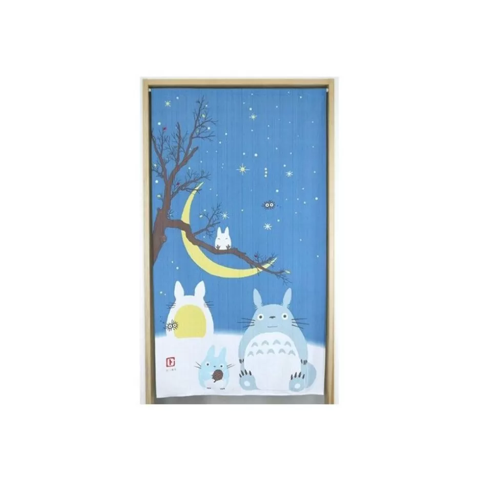 Maison Ghibli Rideaux Totoro Ciel D'Hiver - Mon Voisin Totoro- Wall Decoration