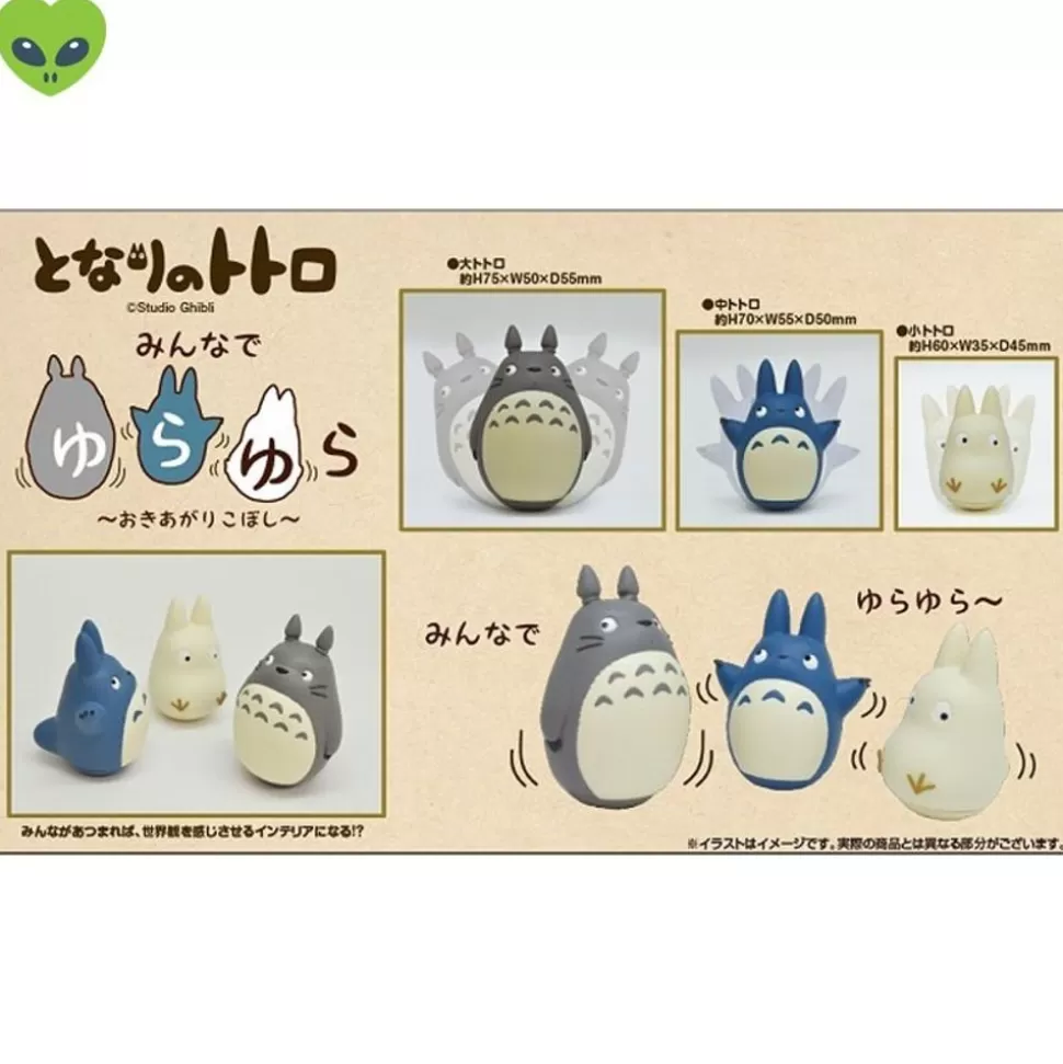 Maison Ghibli Round Bottomed Figurines Totoro - My Neighbor Totoro- Toys