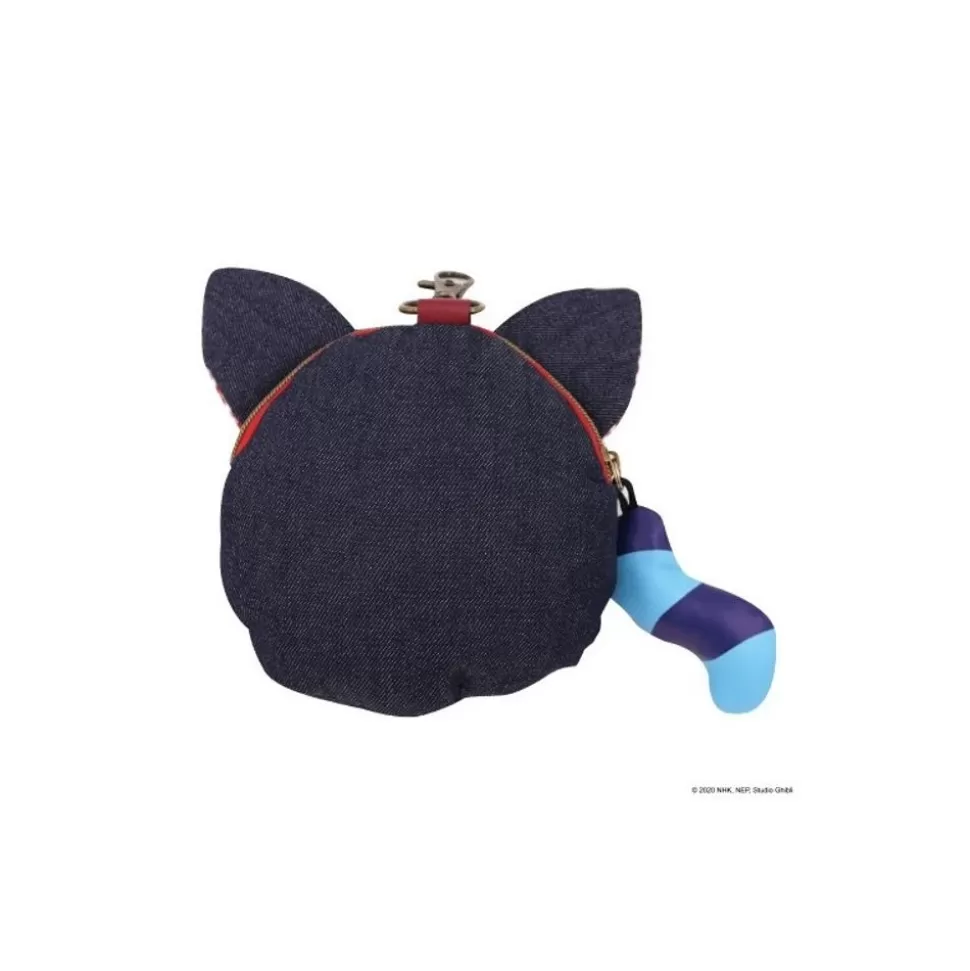 Maison Ghibli Round Shaped Denim Pouch - Earwig And The Witch- Bags