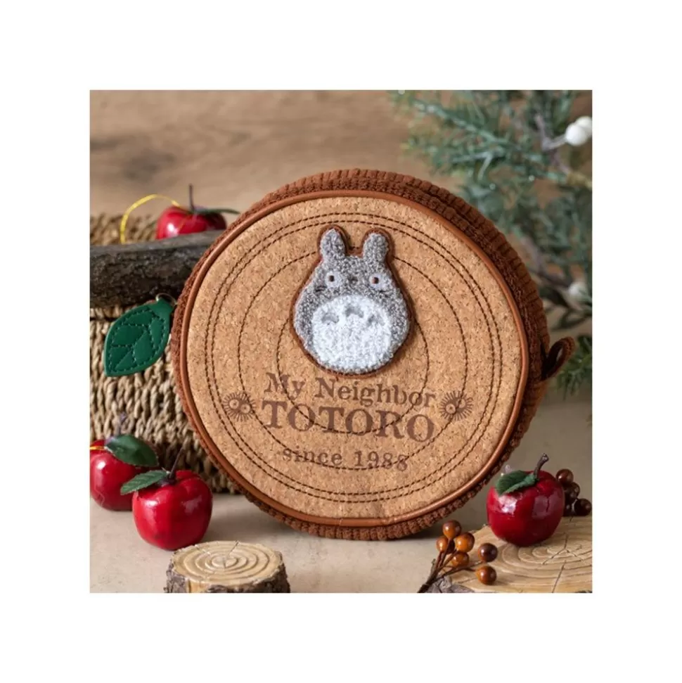 Maison Ghibli Sagara Round Pouch Log - My Neighbor Totoro- Storage