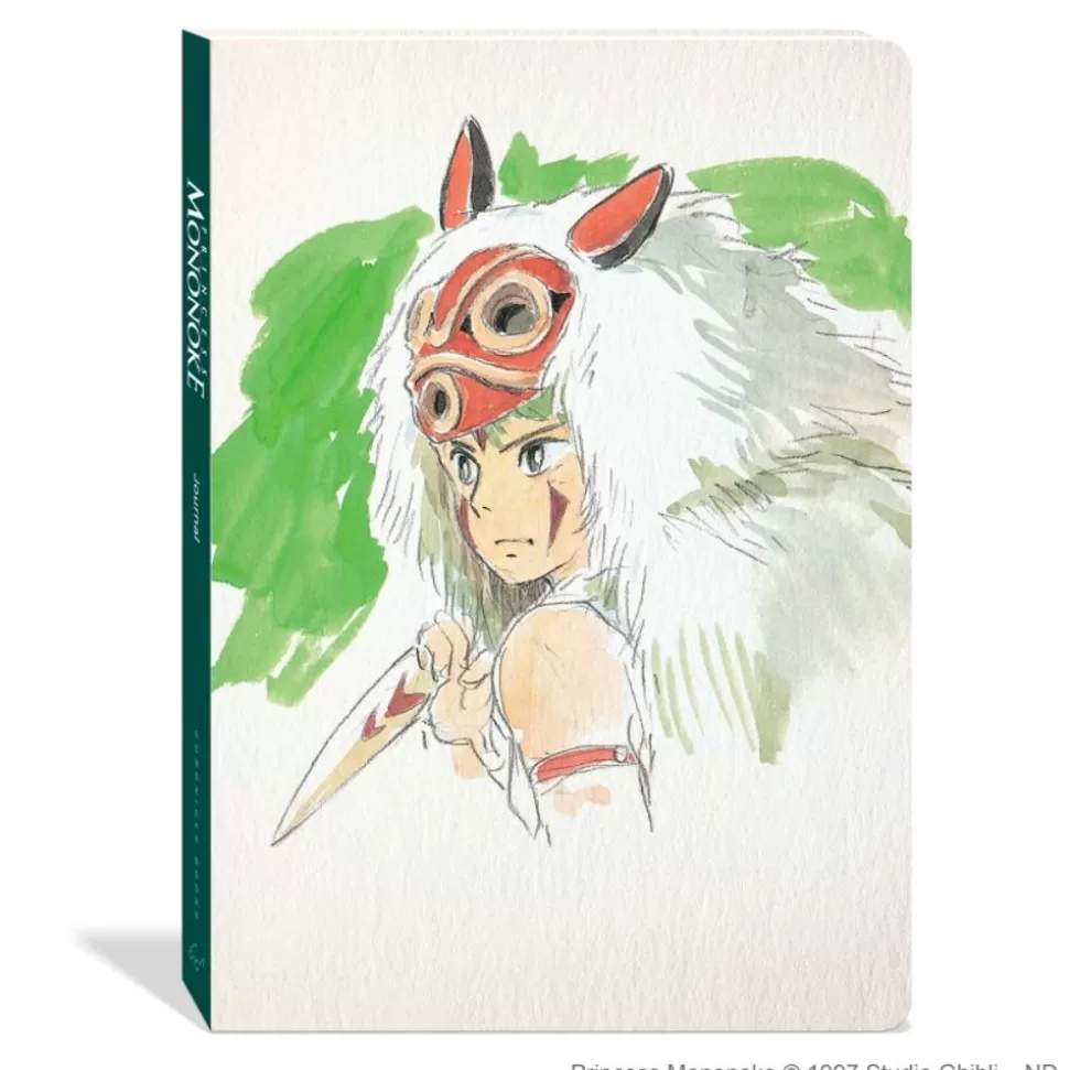 Maison Ghibli San Flexi Journal - Princess Mononoke- Notebooks And Notepads