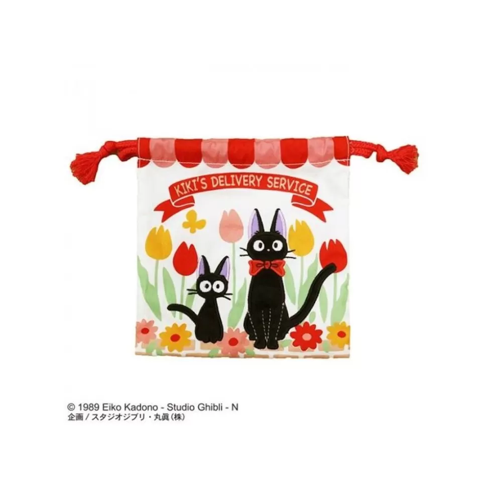 Maison Ghibli Satchel With Lanyard Jiji & Kitten 20 X 19 Cm - Kiki'S Delivery Servi- Bags