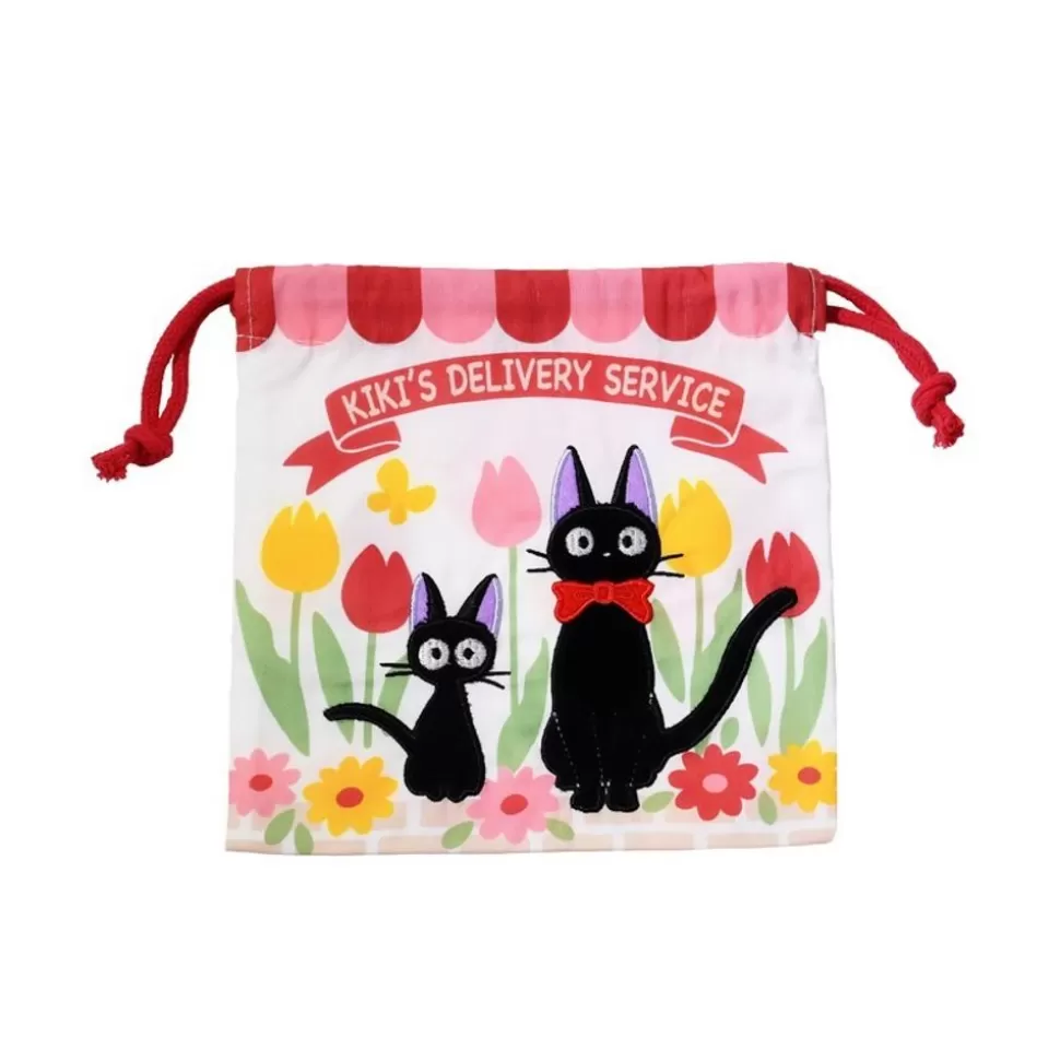 Maison Ghibli Satchel With Lanyard Jiji & Kitten 20 X 19 Cm - Kiki'S Delivery Servi- Bags