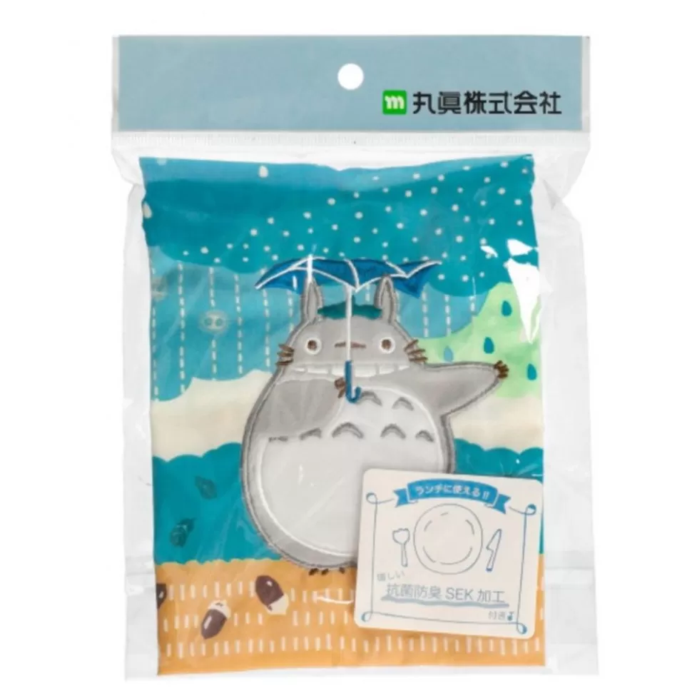 Maison Ghibli Satchel With Lanyard Totoro Under The Rain 20 X 19 Cm - My Neighbor T- Bags