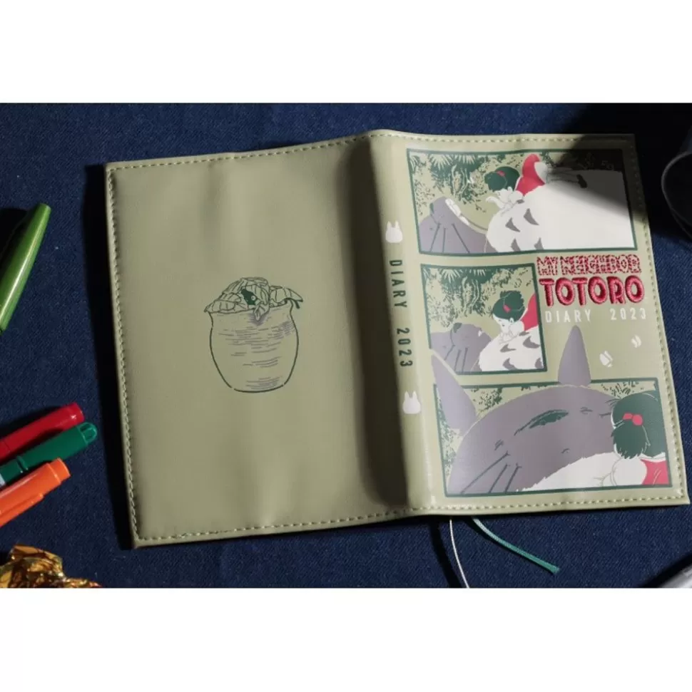 Maison Ghibli 2023 Schedule Book Mei Taking A Nap - My Neighbor Totoro- Schedule Diaries And Calendars