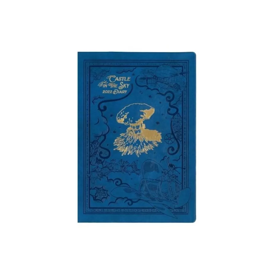 Maison Ghibli 2022 Schedule Diary Faux Leather Laputa - Castle In The Sky- Schedule Diaries And Calendars