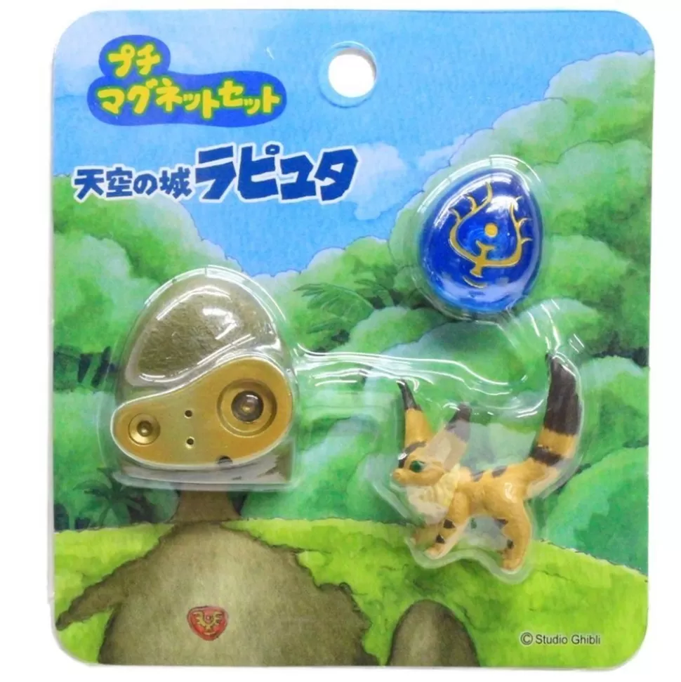 Maison Ghibli Set Magnet Robot Soldier Laputa - Castle In The Sky- Magnets