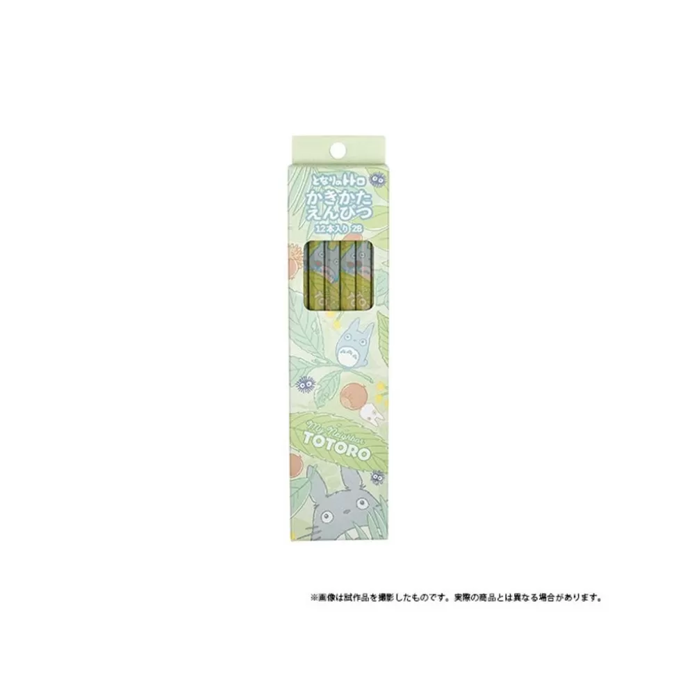 Maison Ghibli Set Of 12 2B Pencils Forest Serie - My Neighbor Totoro- Writing