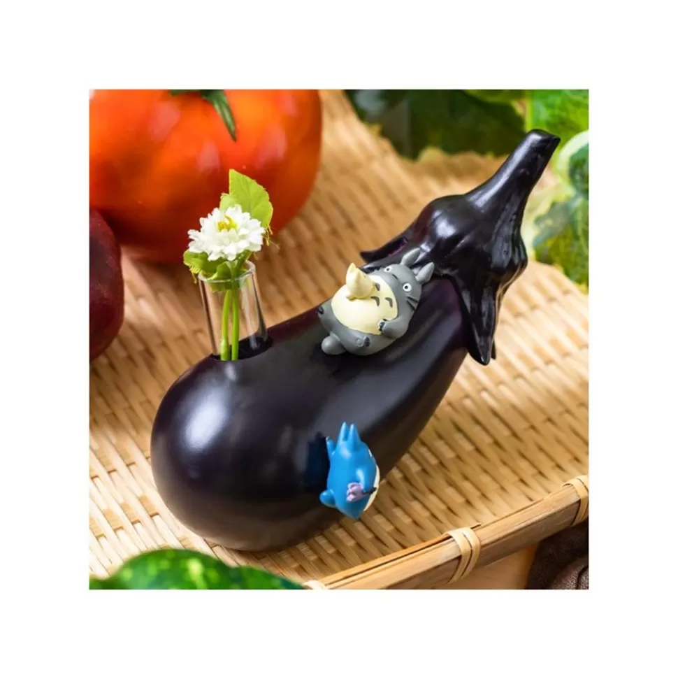 Maison Ghibli Single Vase Vegetal Aubergine - My Neighbor Totoro- Decoration