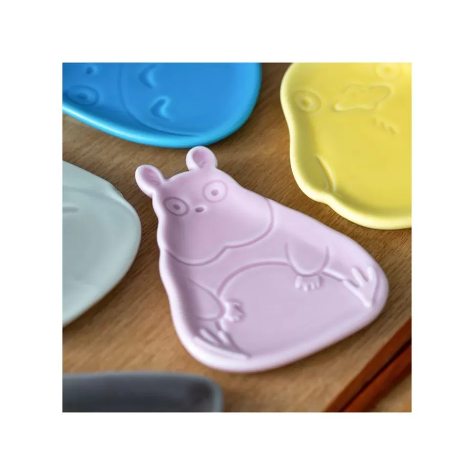 Maison Ghibli Small Dessert Plate Boh Mouse Shape - Spirited Away- Kitchenware