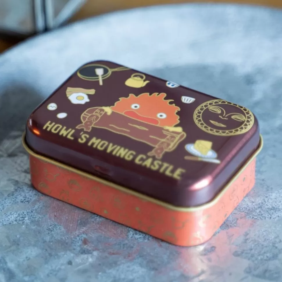 Maison Ghibli Small Metal Box Calcifer - Howl'S Moving Castle- Accessories