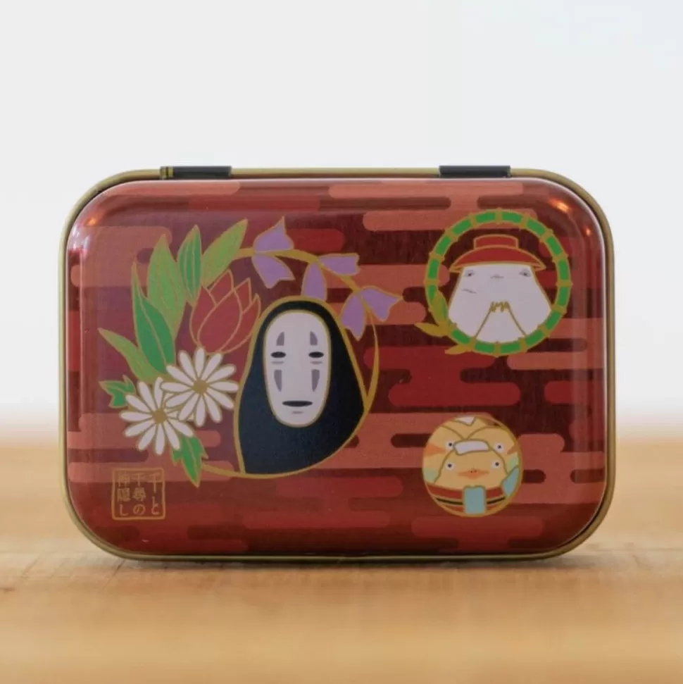 Maison Ghibli Small Metal Box No Face - Sprited Away- Accessories