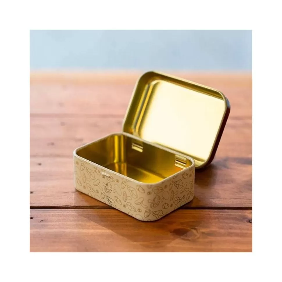 Maison Ghibli Small Metal Box Totoro Mushroom - My Neighbor Totoro- Accessories