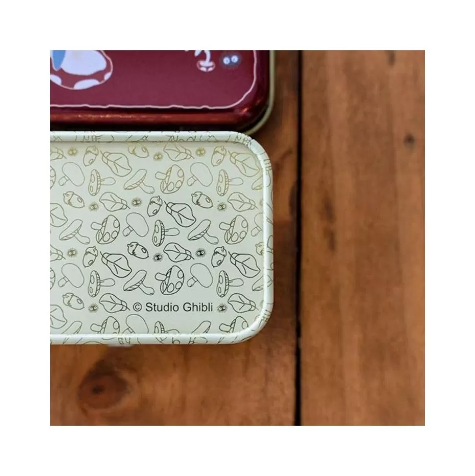 Maison Ghibli Small Metal Box Totoro Mushroom - My Neighbor Totoro- Accessories