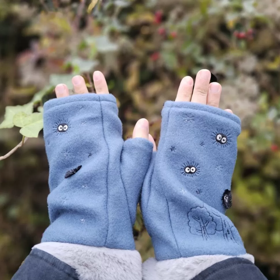 Maison Ghibli Soot Sprites Gloves - My Neighbor Totoro- Outfits