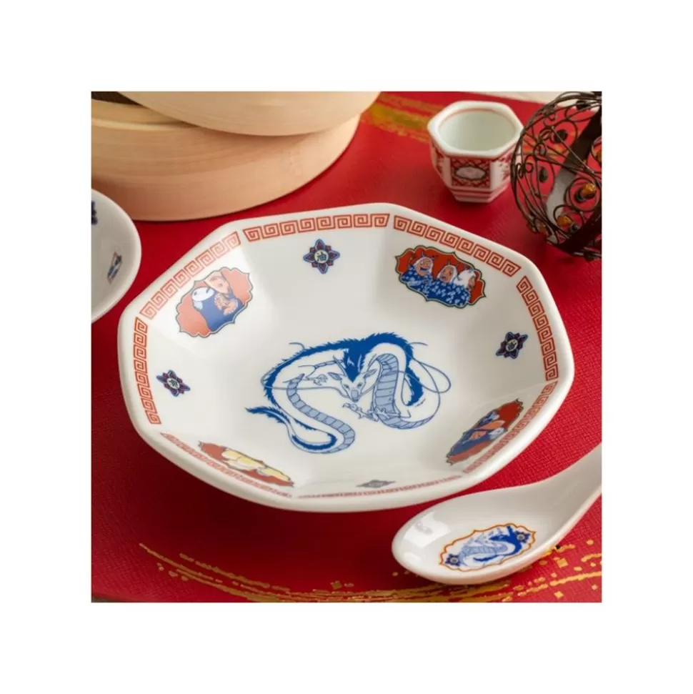 Maison Ghibli Soup Plate Haku Dragon M - Spirited Away- Kitchenware