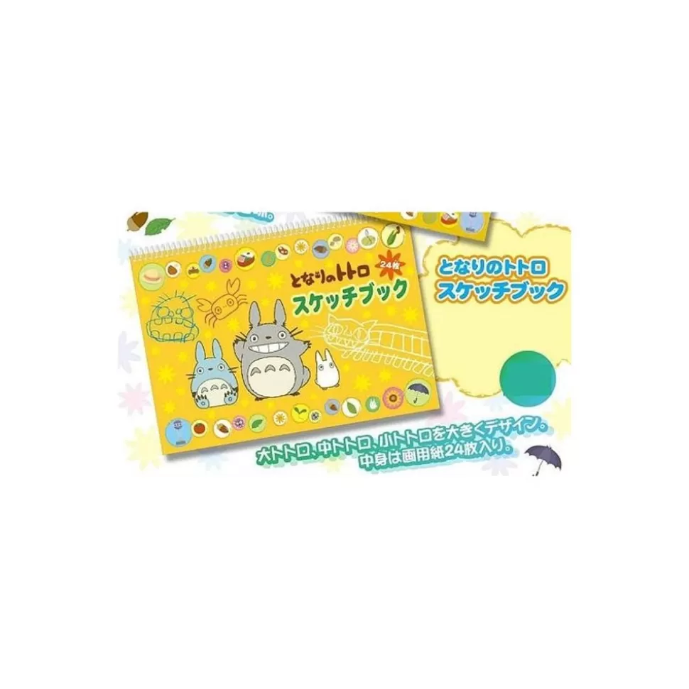 Maison Ghibli Spiral Note Book Totoro Yellow- Notebooks And Notepads