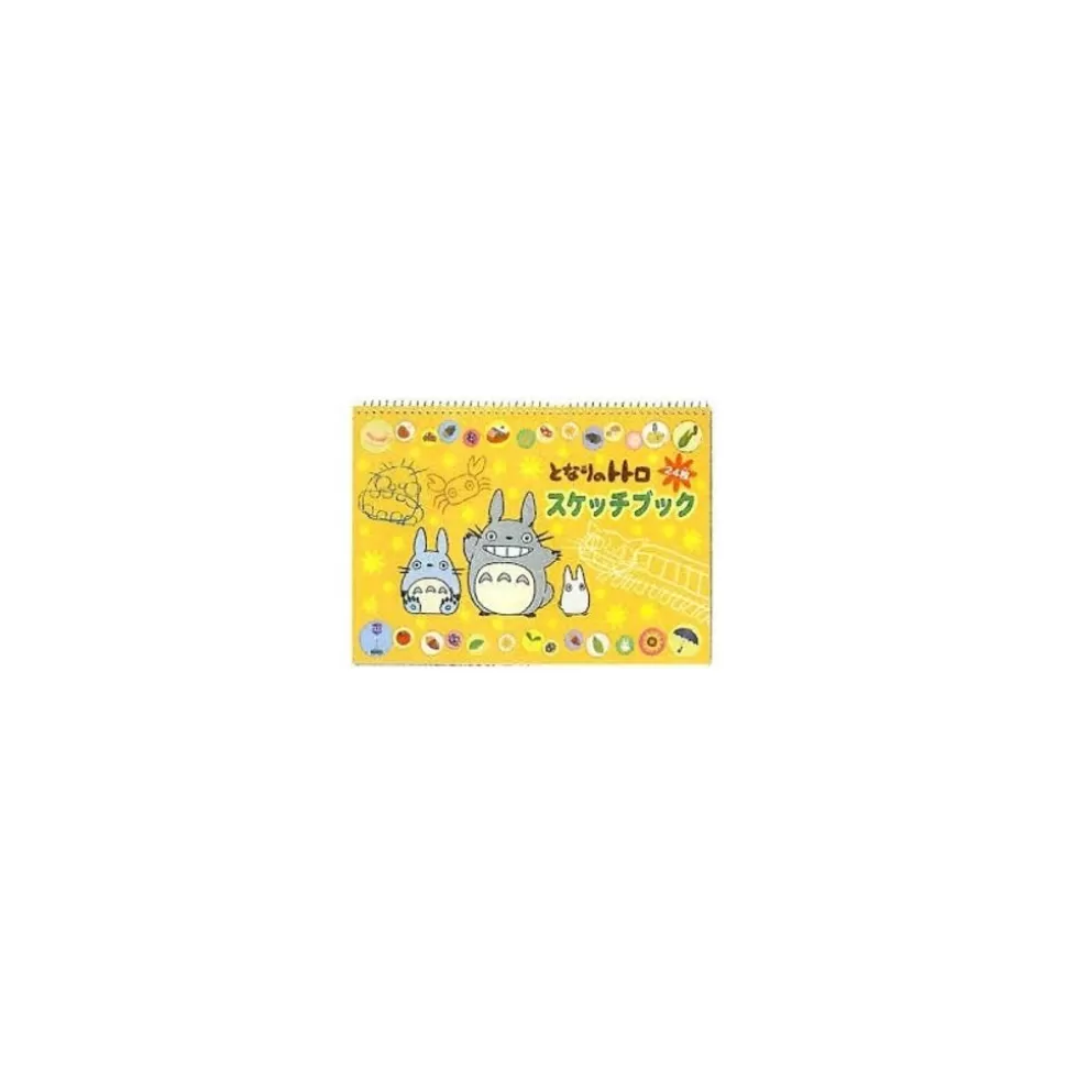 Maison Ghibli Spiral Note Book Totoro Yellow- Notebooks And Notepads