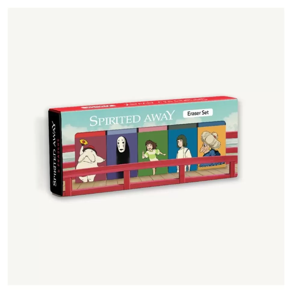 Maison Ghibli Spirited Away Eraser Set - Spirited Away- Small Equipment