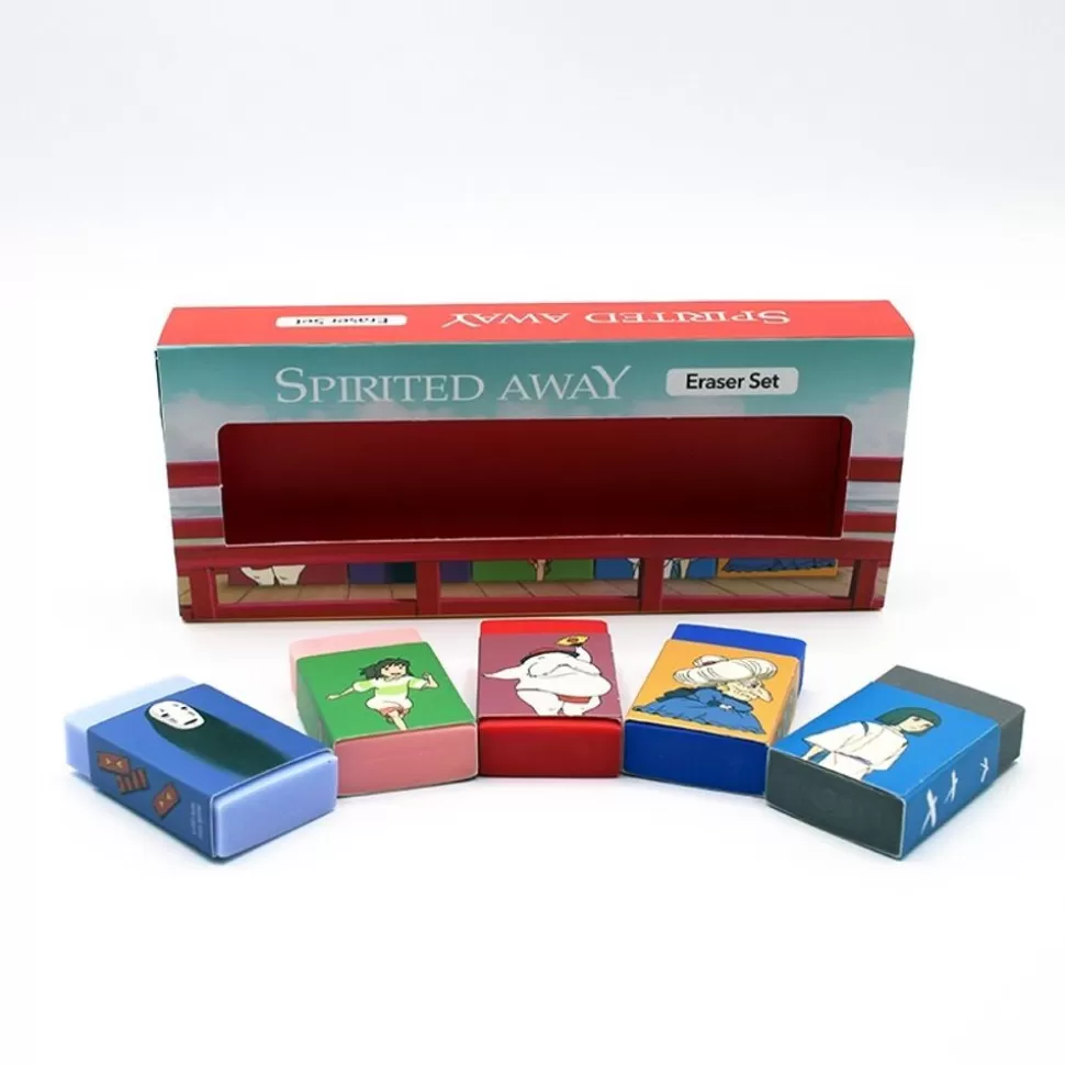 Maison Ghibli Spirited Away Eraser Set - Spirited Away- Small Equipment