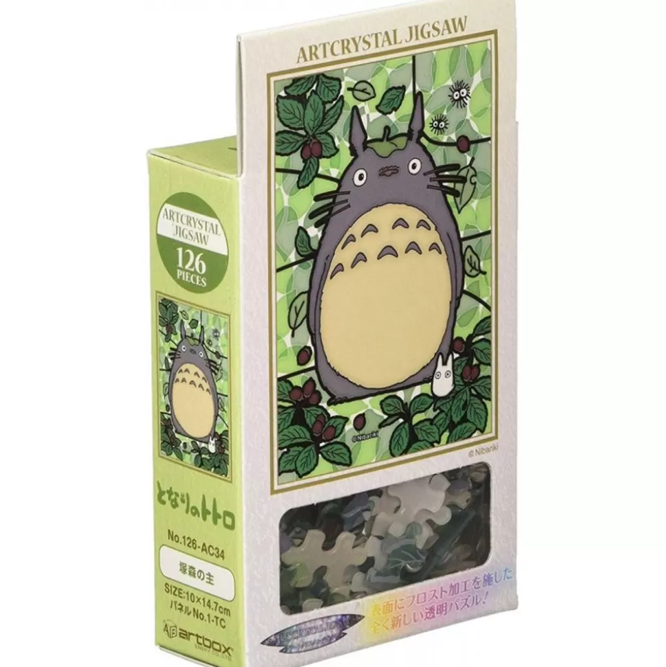 Maison Ghibli Stained Glass Puzzle 126P Big Totoro - My Neighbor Totoro- Jigsaw Puzzle