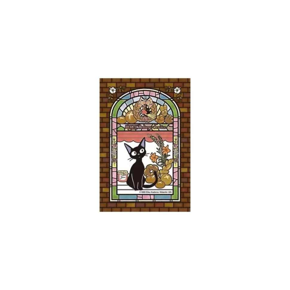 Maison Ghibli Stained Glass Puzzle 126P Jiji - Kiki'S Delivery Service- Jigsaw Puzzle