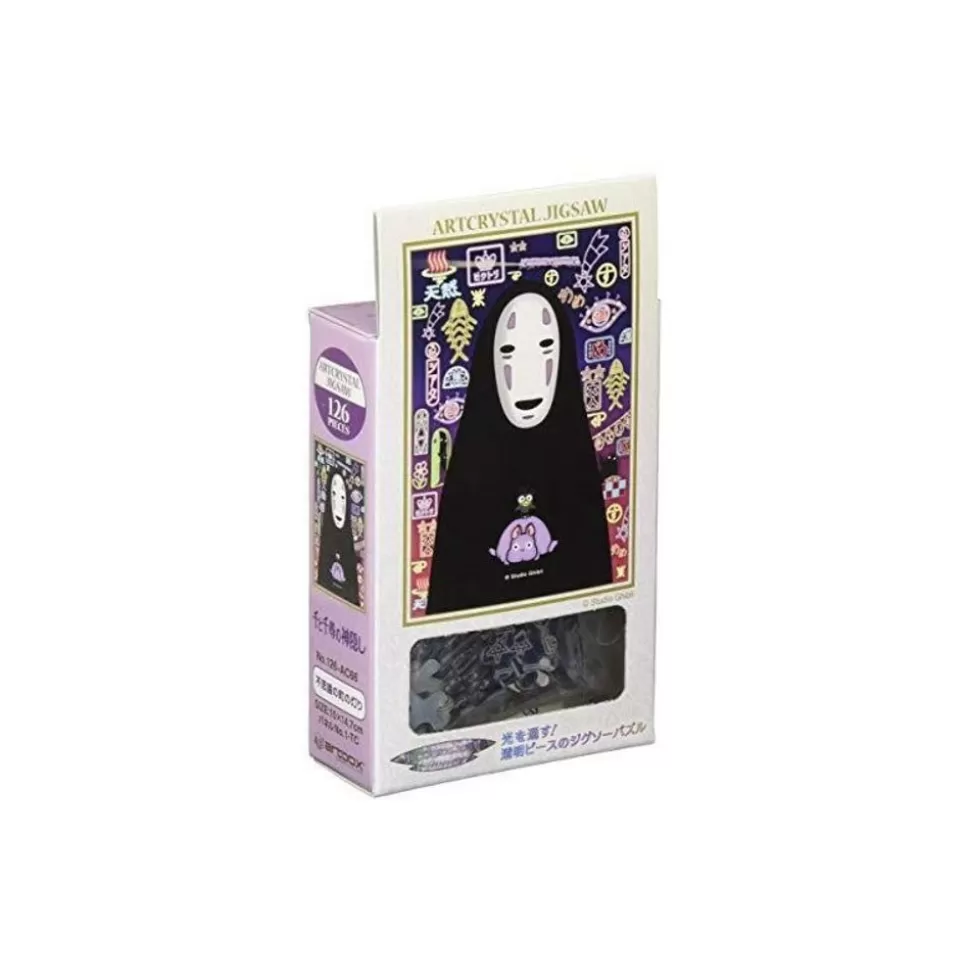 Maison Ghibli Stained Glass Puzzle 126P No Face - Spirited Away- Jigsaw Puzzle