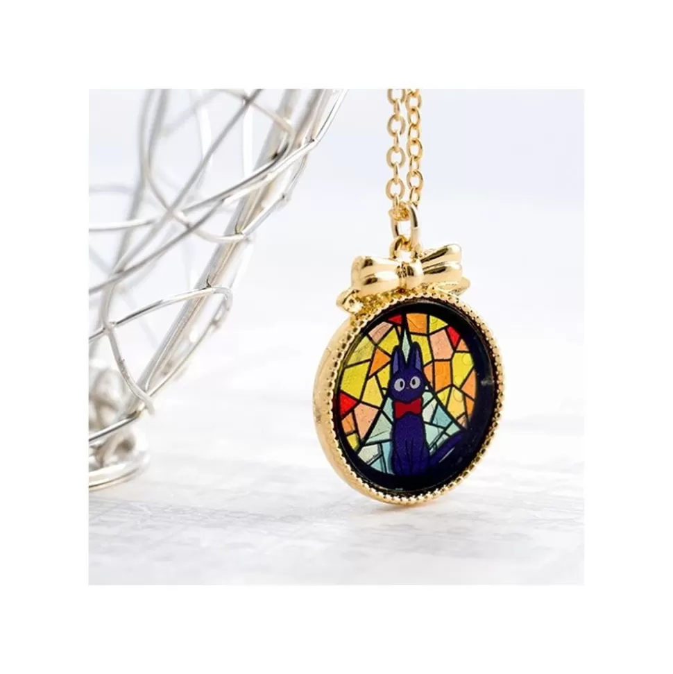 Maison Ghibli Stained Glass Series - Pendant Kiki- Kiki'S Delivery- Jewellery