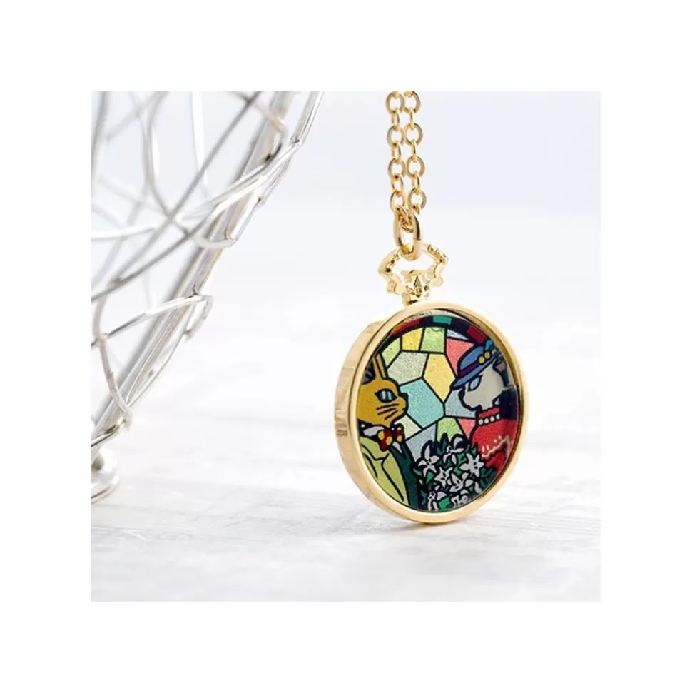 Maison Ghibli Stained Glass Series - Pendant Louise & Baron-Whisper Of The Heart- Jewellery