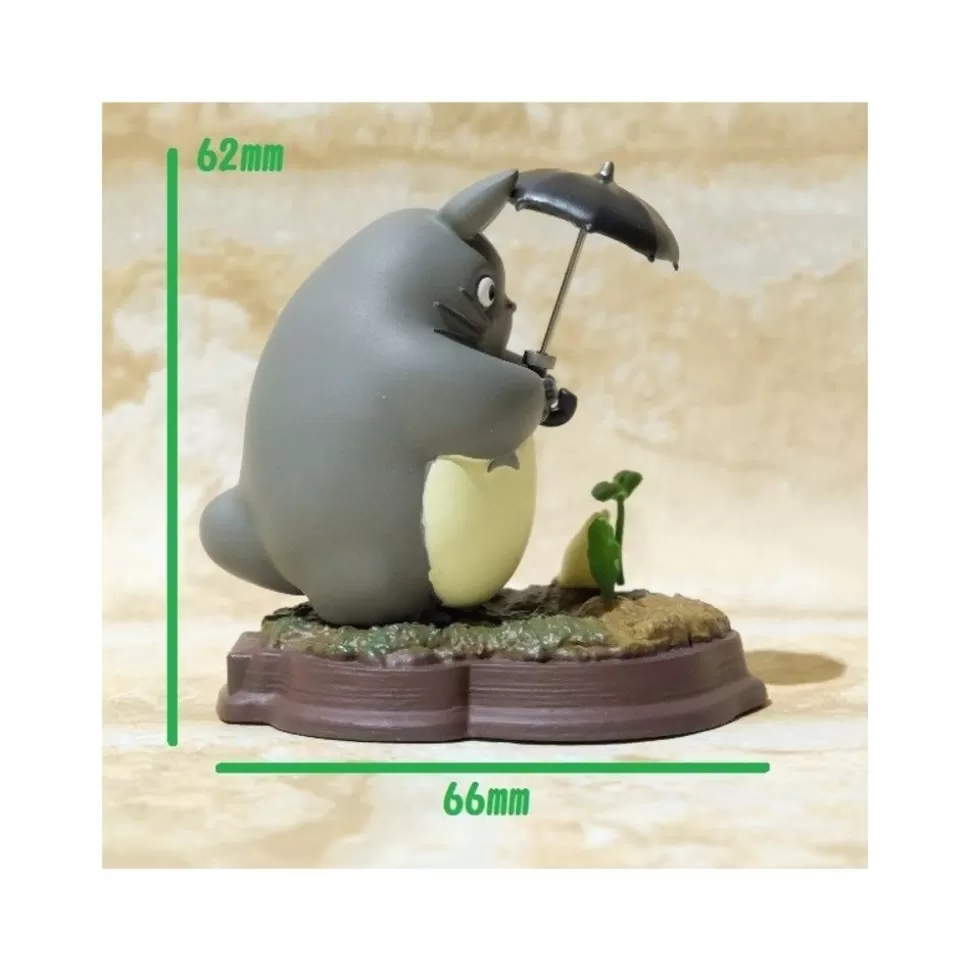 Maison Ghibli Statue Collection Stop Motion Totoro Grey Dondoko Pose 6 - My Neighbor Totoro- Statues